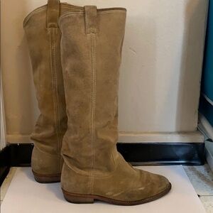 Vintage Frye suede boots